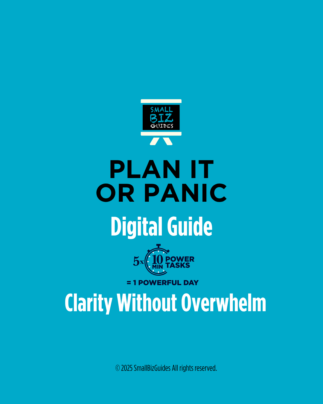 Plan It or Panic