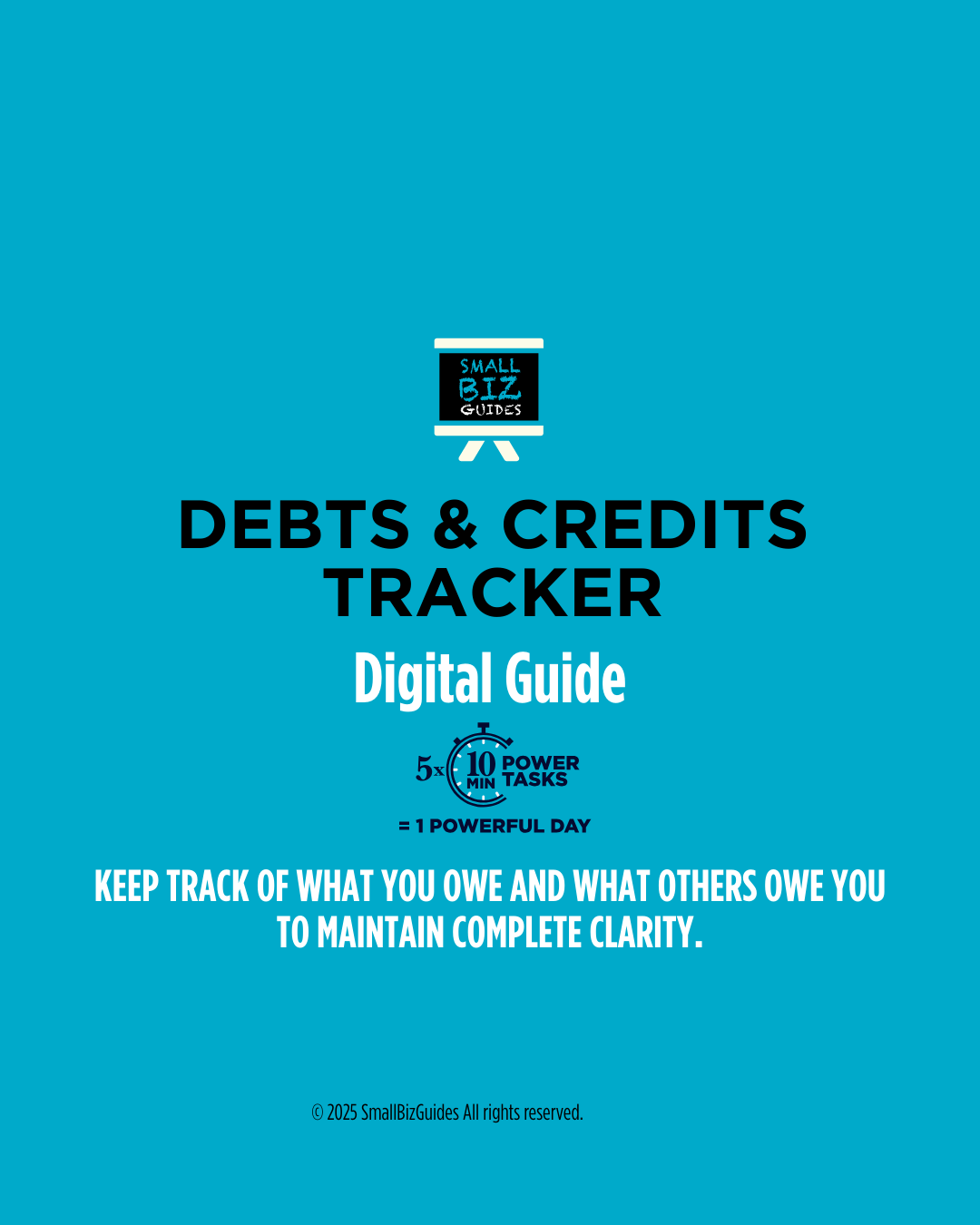 Debits & Credits Tracker